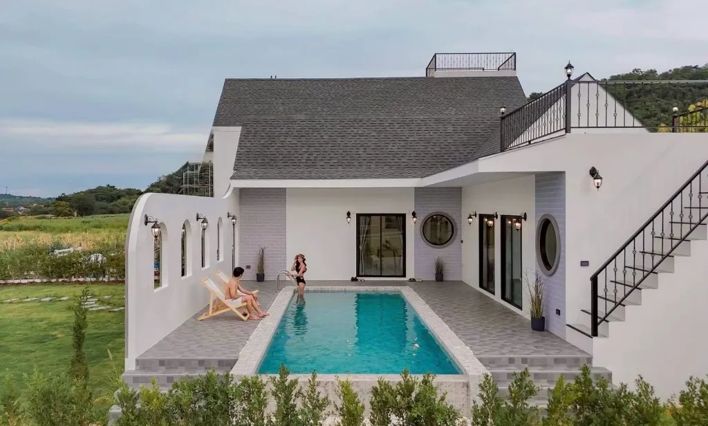 Ticino pool villa Khao Yai by Samonrada 
