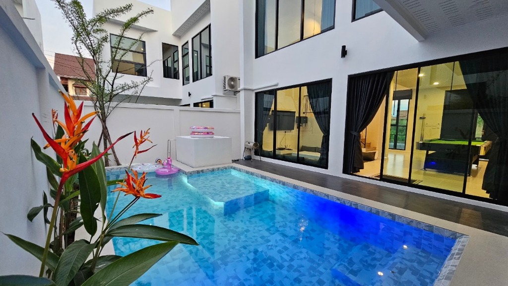 (HS1)-Hidden Space Pool villa-(บางแสน-เขาสามมุข)