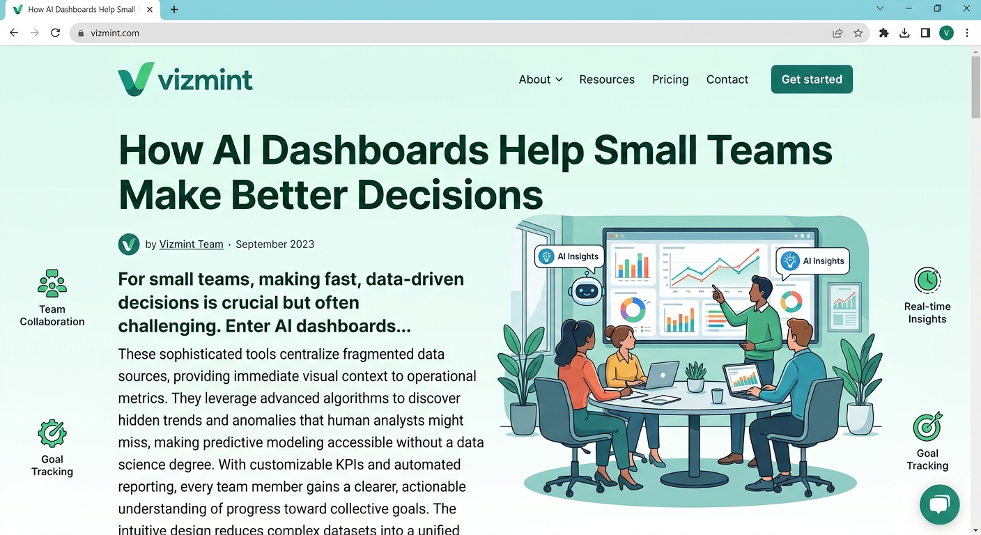 How AI Dashboards Help Small Teams Make Better Decisions