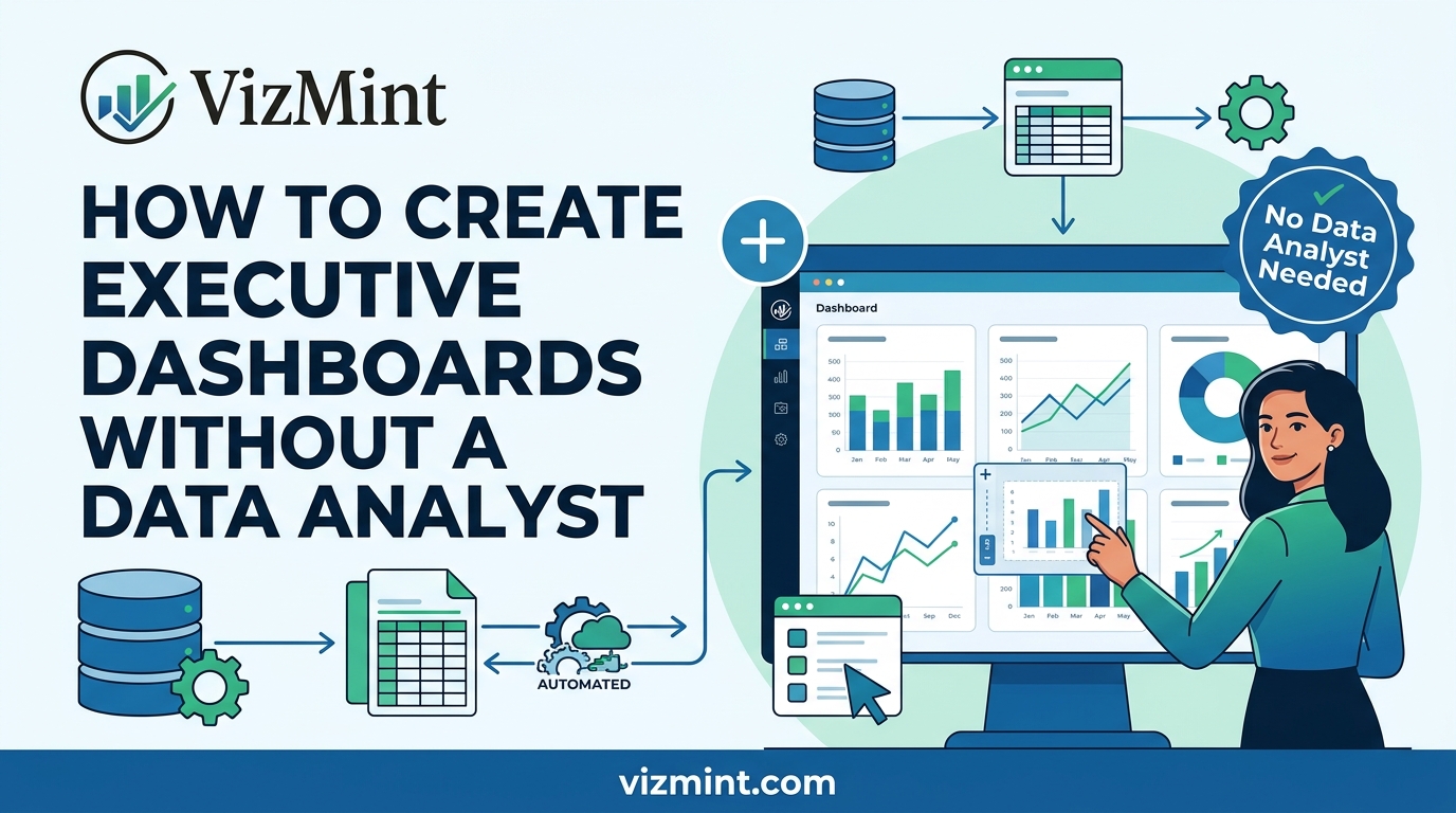 How to Create Executive Dashboards Without a Data Analyst