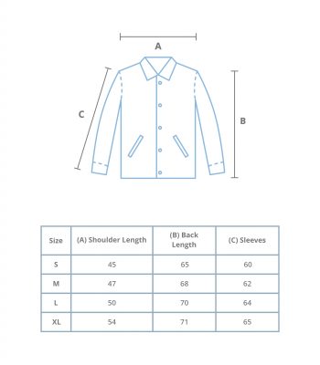 Coach Jacket Size Chart