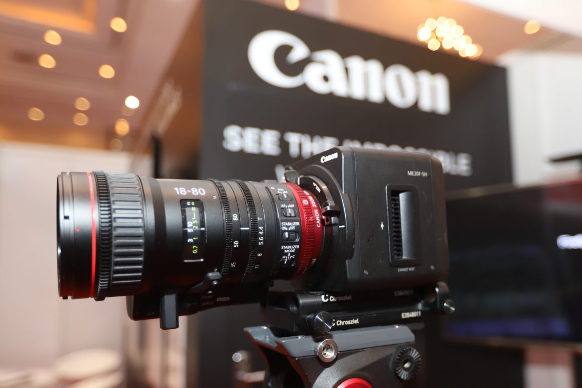 Canon ME20F SH Kamera Multifungsi dengan Tingkat ISO 4 