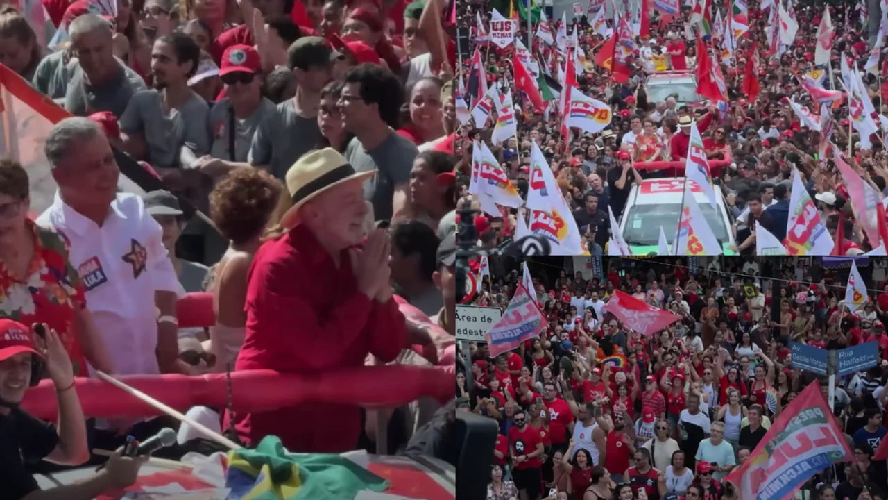 Brazil’s Lula Defends 40-Hour Workweek With No Pay Cut As Thousands Join Campaign Walkabout