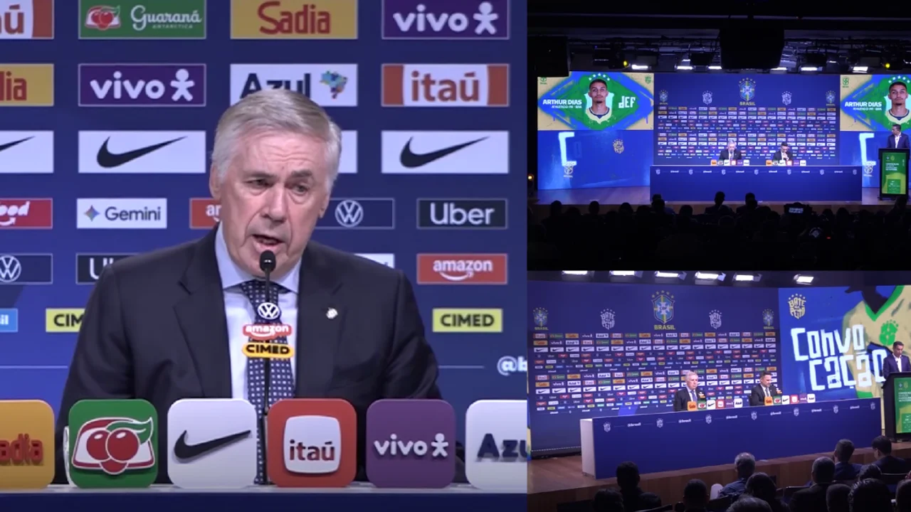 Brazil Name 26-Man Squad for Singapore and Japan Friendlies as Ancelotti Builds Towards 2030 World Cup