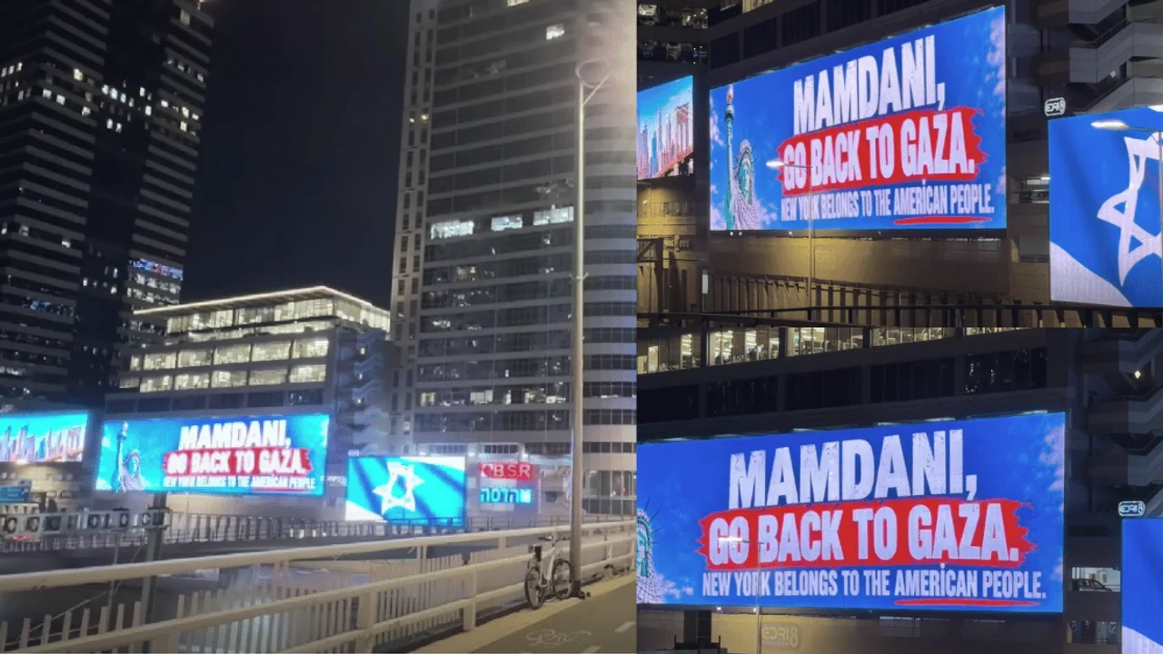 Tel Aviv Billboards Target Mamdani As NYC Mayor’s Gaza Dispute With Netanyahu Escalates