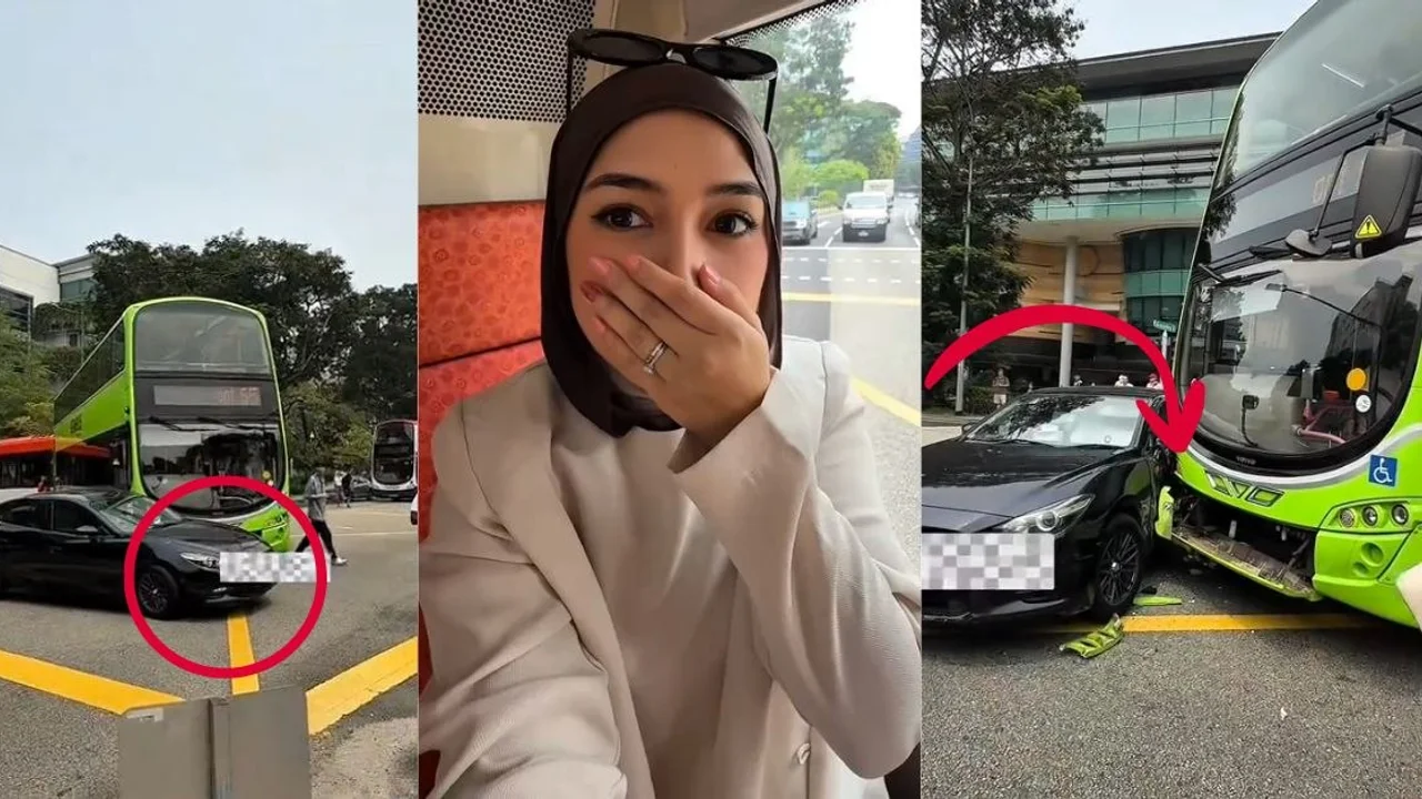 Tourist Experiences a Bus Crash on Her First Singapore Trip, But Still Wants to Ride Again