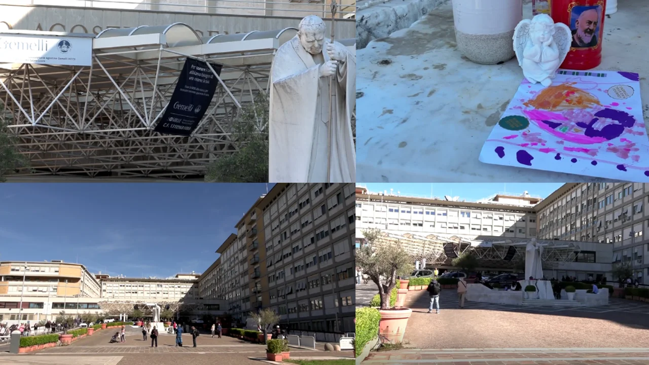Pope Leo XIV: Faithful Gather Outside Rome Hospital After Lung Cancer Diagnosis And Surgery