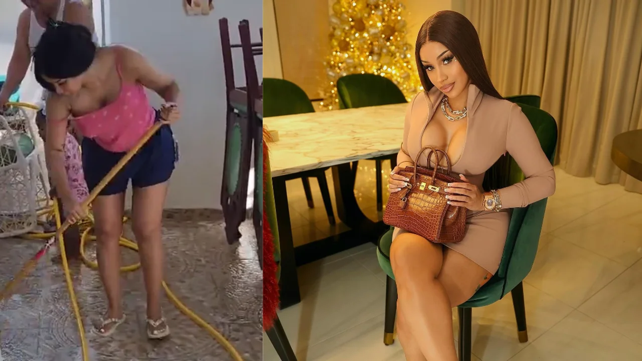 Cardi B’s US$120 Million Fortune Can’t Save Her From Chores At Grandma’s House