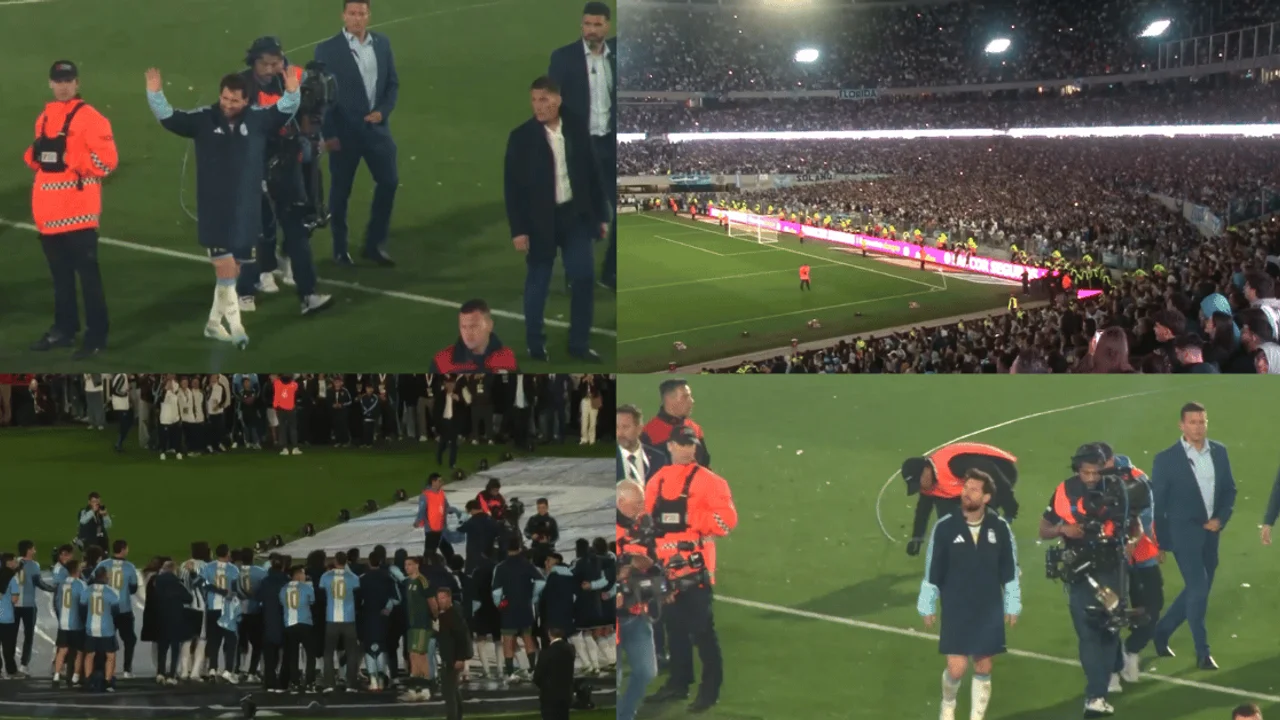 Messi Bids Emotional Farewell To Argentina With Goal, Two Assists And 85,000 Fans In Buenos Aires