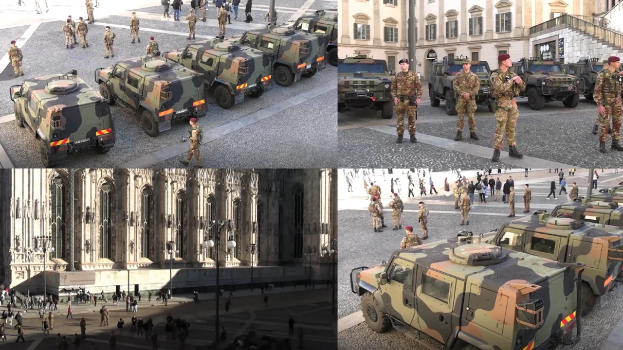 Milan Deploys Armoured Vehicles And 1,400 Security Personnel As Italy Braces For Fresh Protests After Violent Clashes