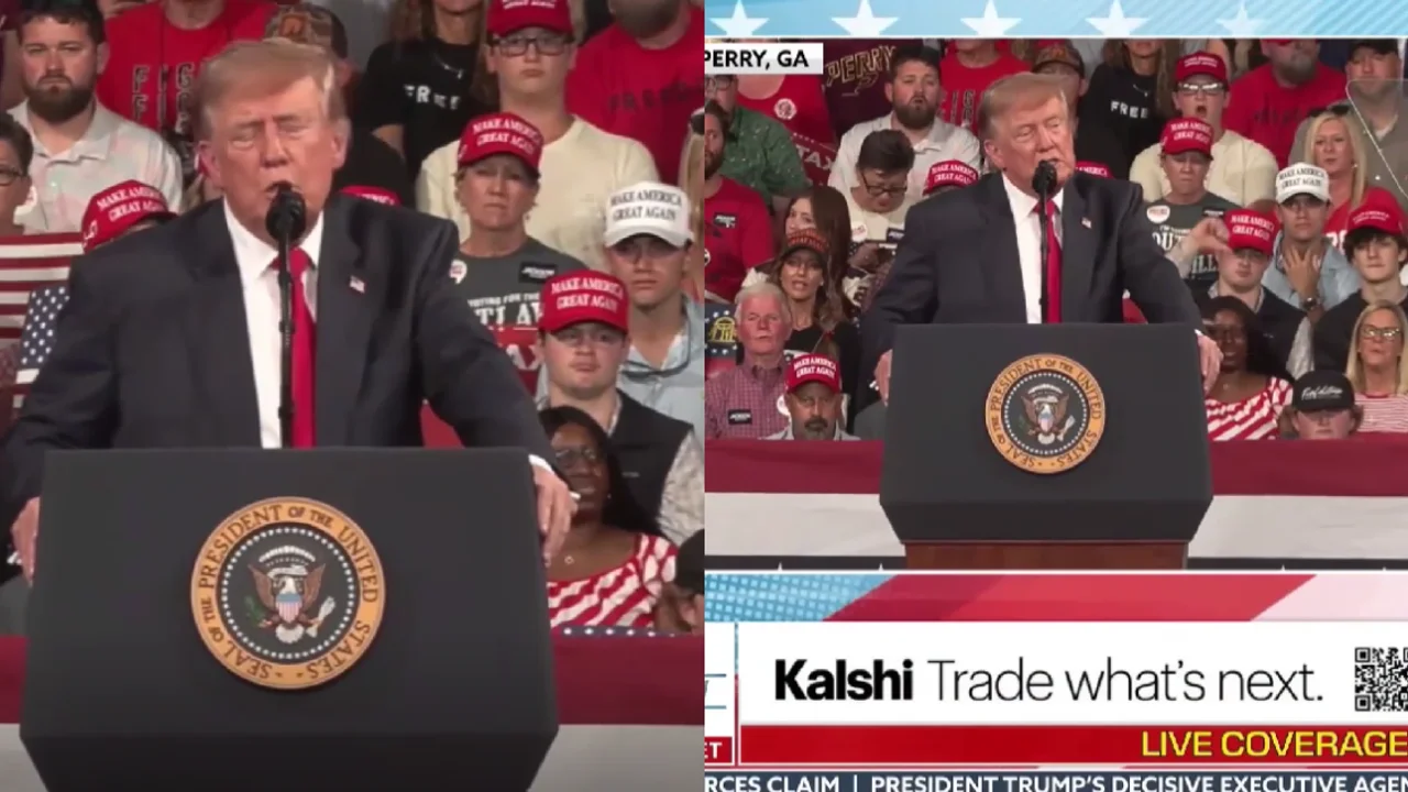 Trump Renews ‘Sh*thouse Countries’ Insult at Georgia Rally, Targets Immigrants and Accuses Ilhan Omar of Name Fraud