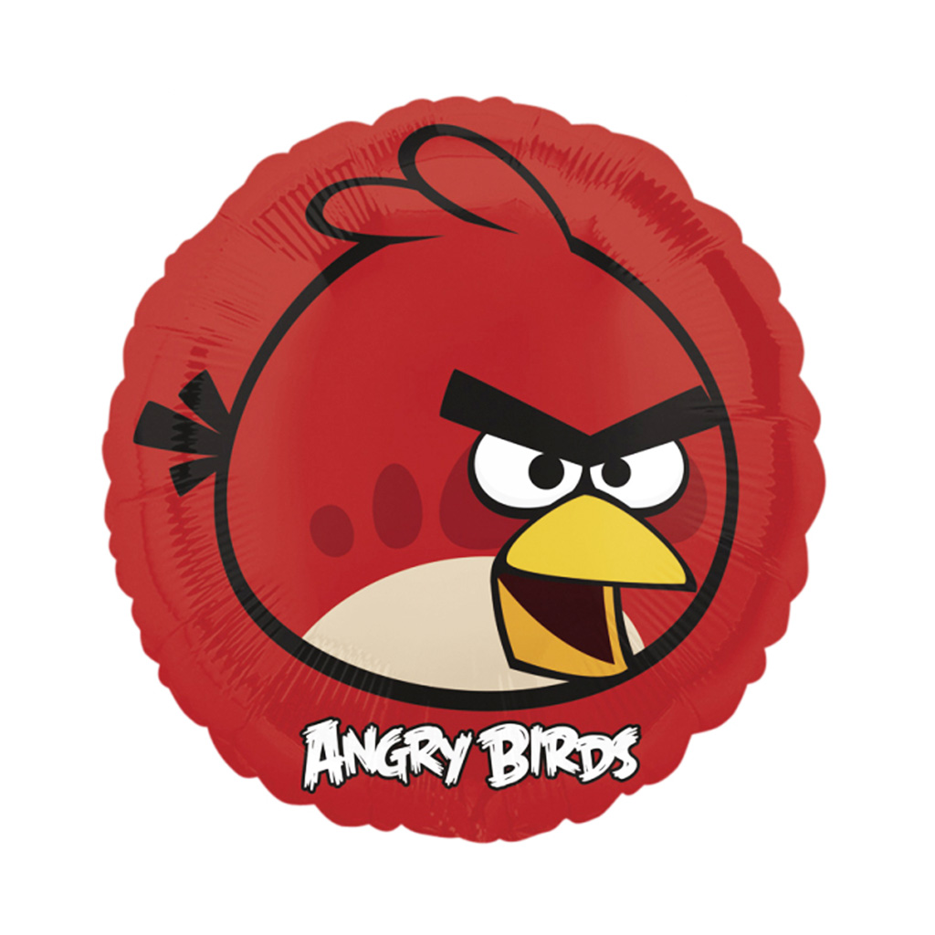 Angry Bird Red Foil Balloon 18inch