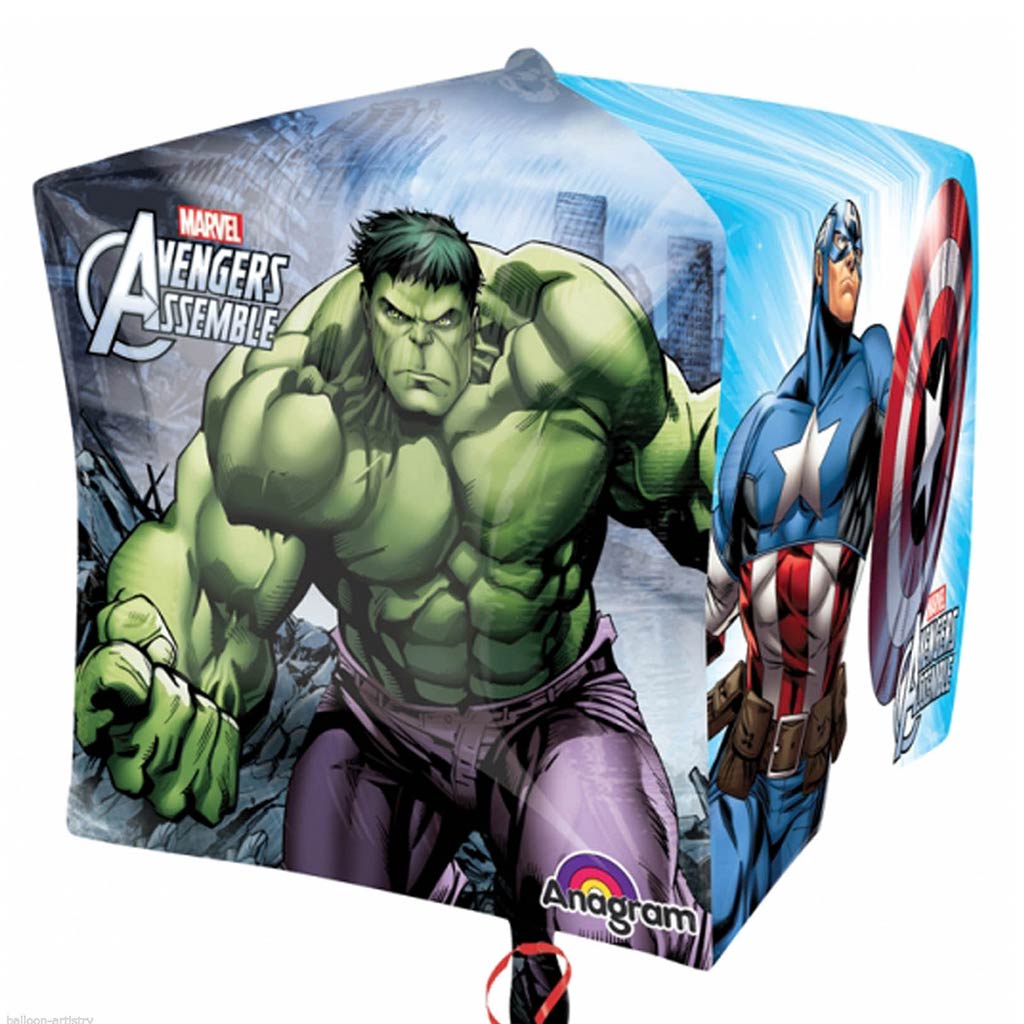 Avengers Superheroes Cubez 3D Balloon 16inch