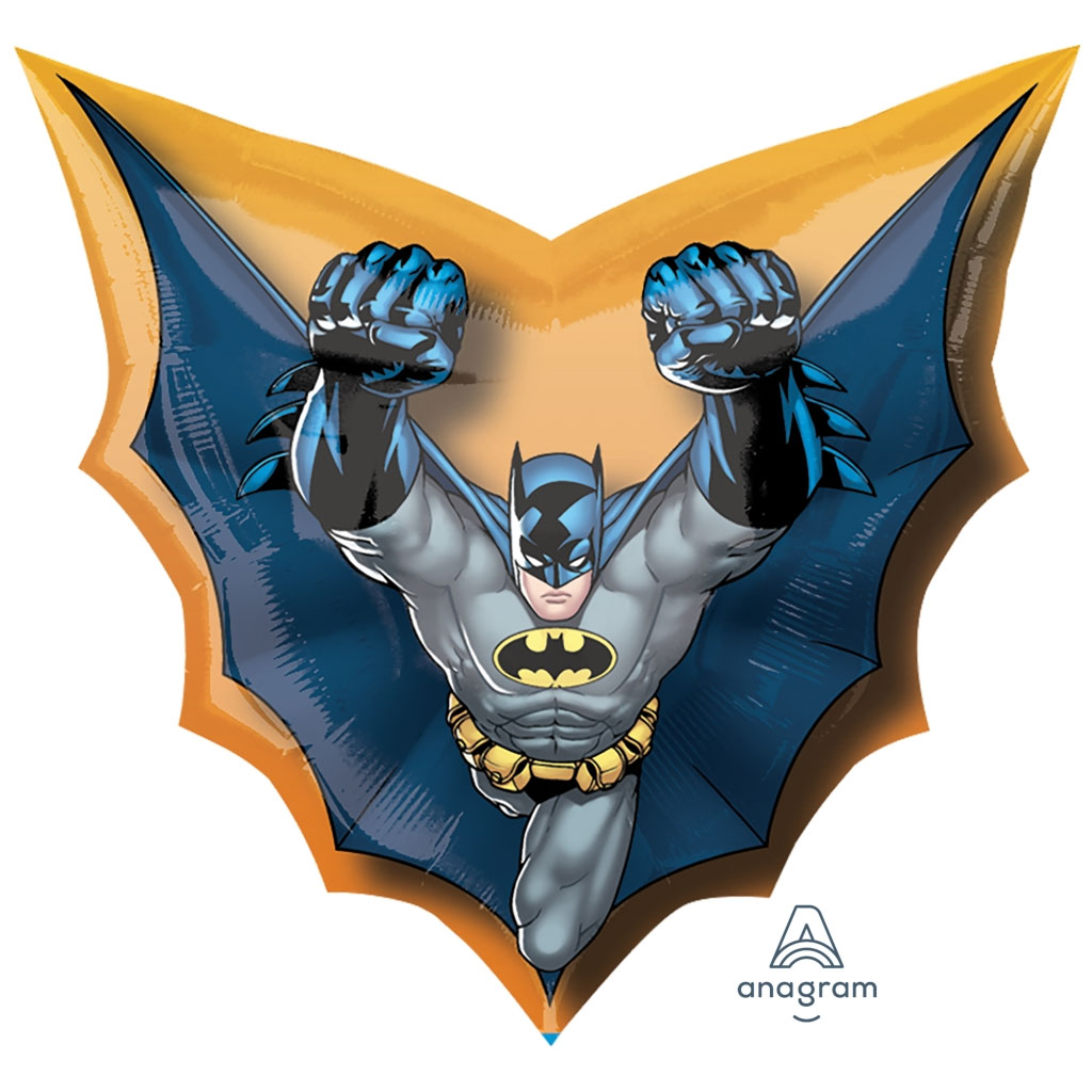 Batman In Cape Superheroes Foil Balloon 33inch