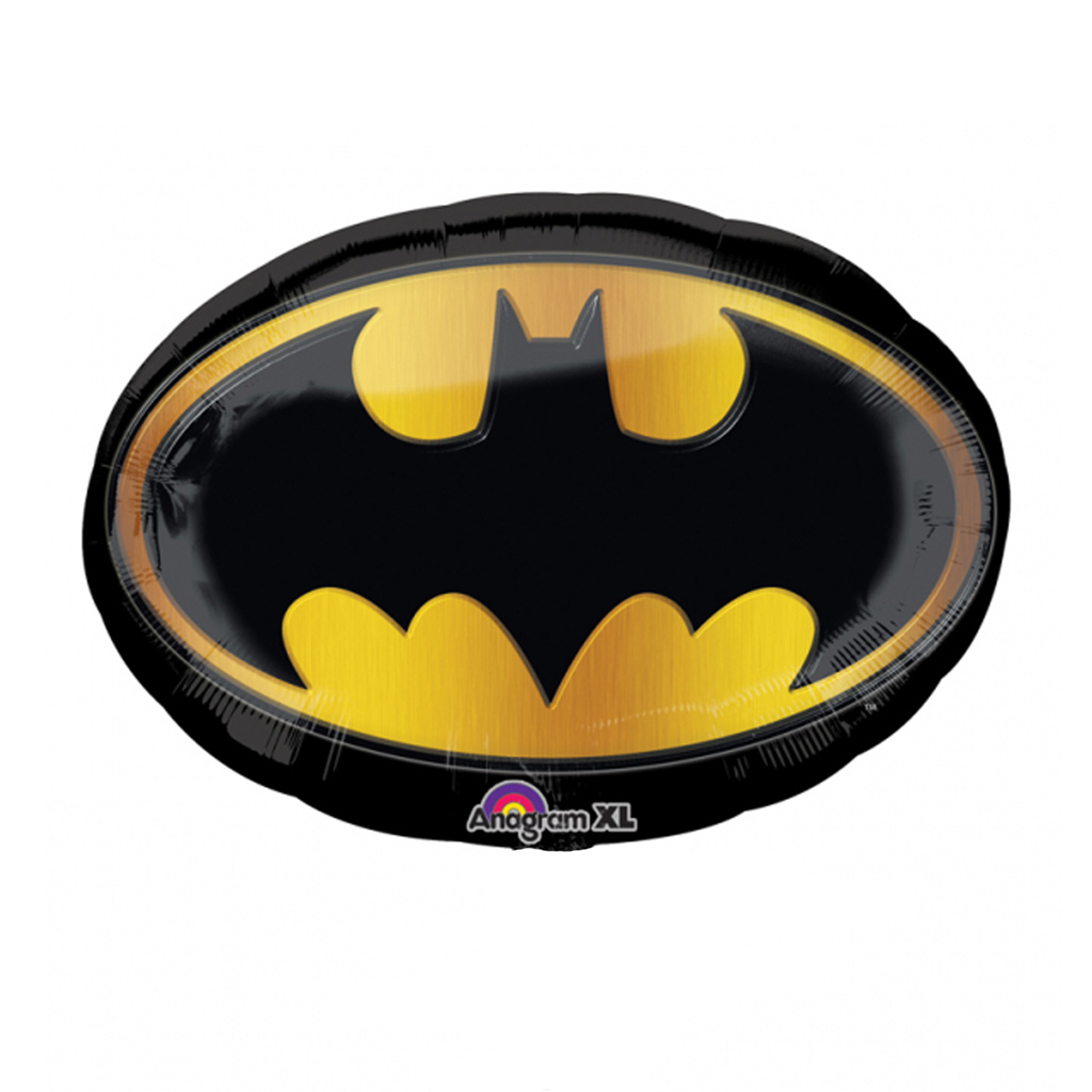 Batman Superheroes Emblem Foil Balloon 27inch