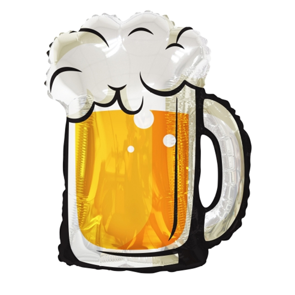 Beer Mug Celebration Alcohol Foil Balloon 31inch