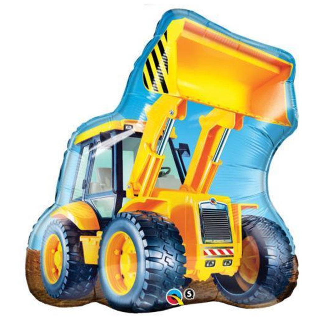 Construction Vehicle Loader Foil Balloon 32inch