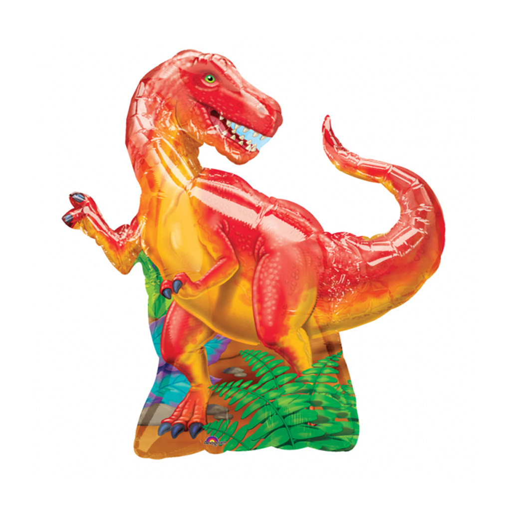 Dinosaur T-Rex Tyrannosaurus Foil Balloon 31inch