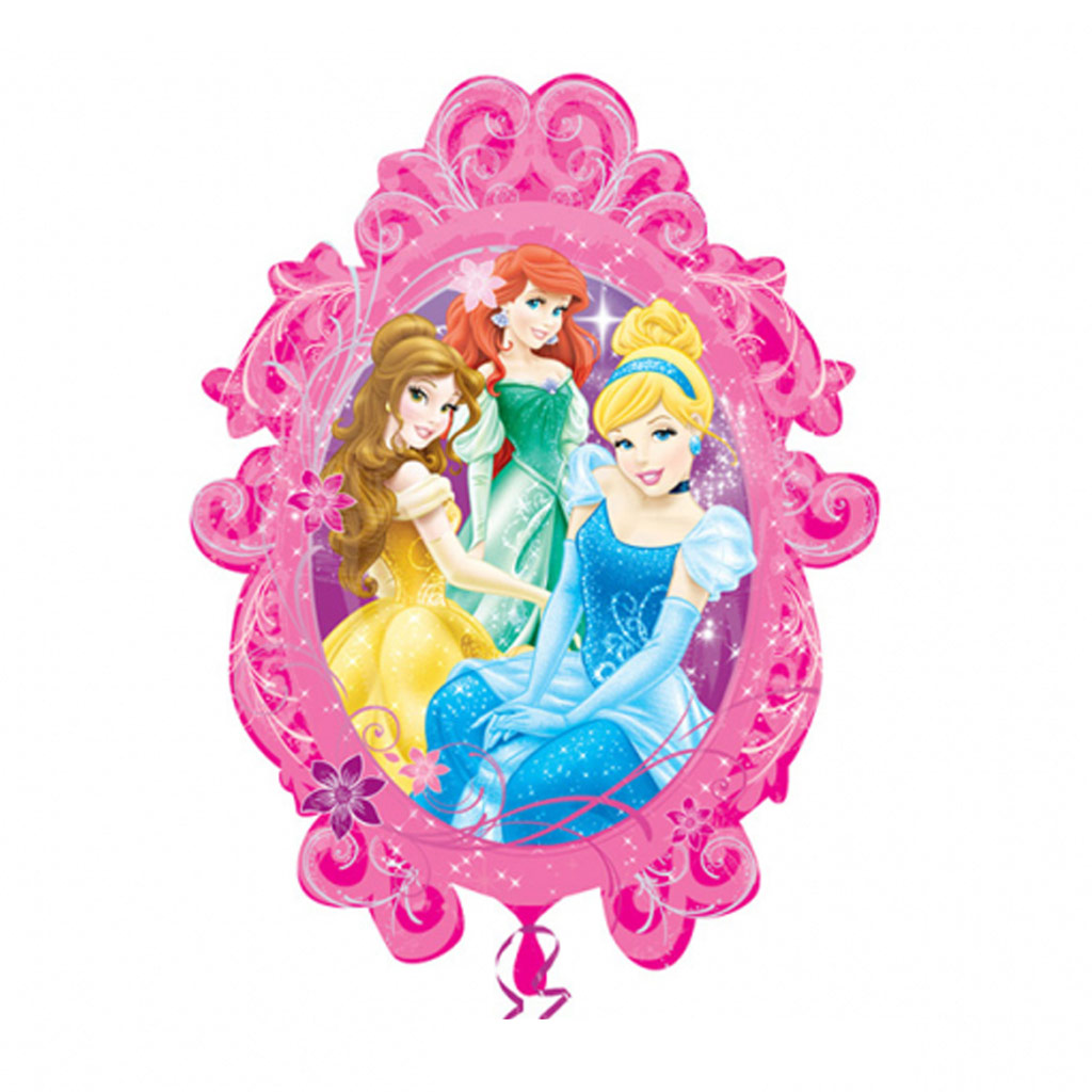 Disney Princess Mirror Frame Foil Balloon 31inch