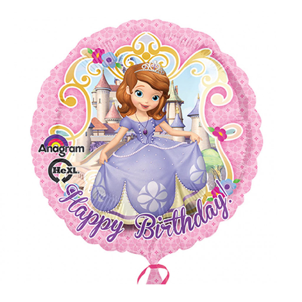 Disney Princess Sofia The First Birthday Foil Balloon 18inch