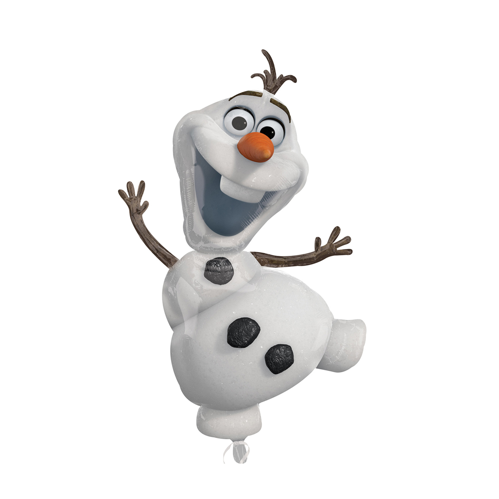 Frozen Disney Princess Snowman Olaf Foil Balloon 41inch
