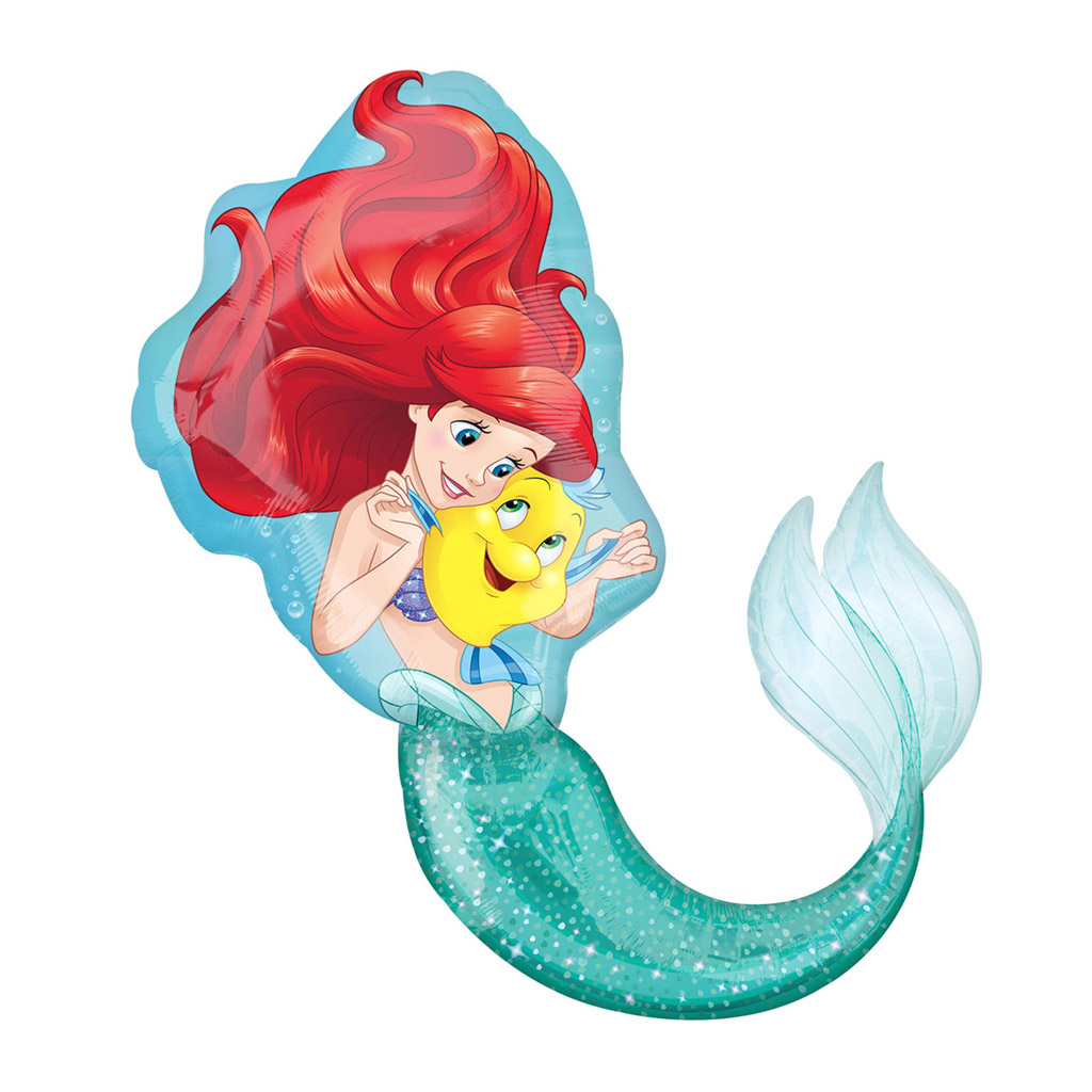 Mermaid Disney Princess Ariel Foil Balloon 27inch