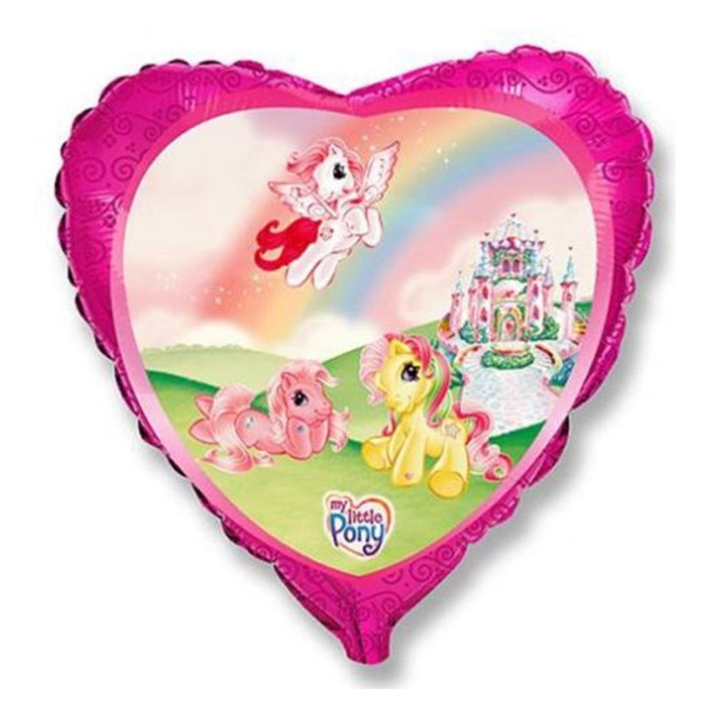 My Little Pony Castle Heart Balloon 18inch