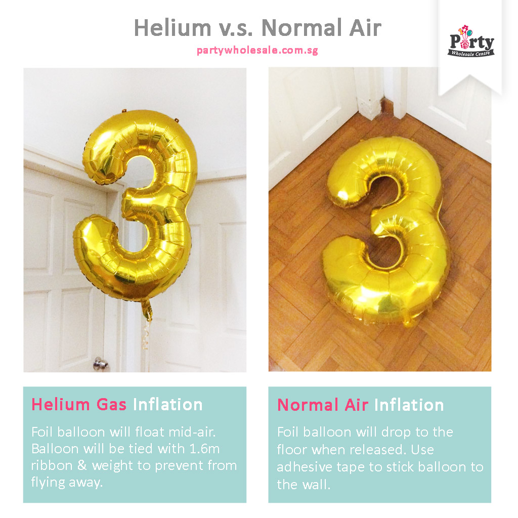 Show Mini Number Silver Foil Balloon 16inch (Do Not Float) image