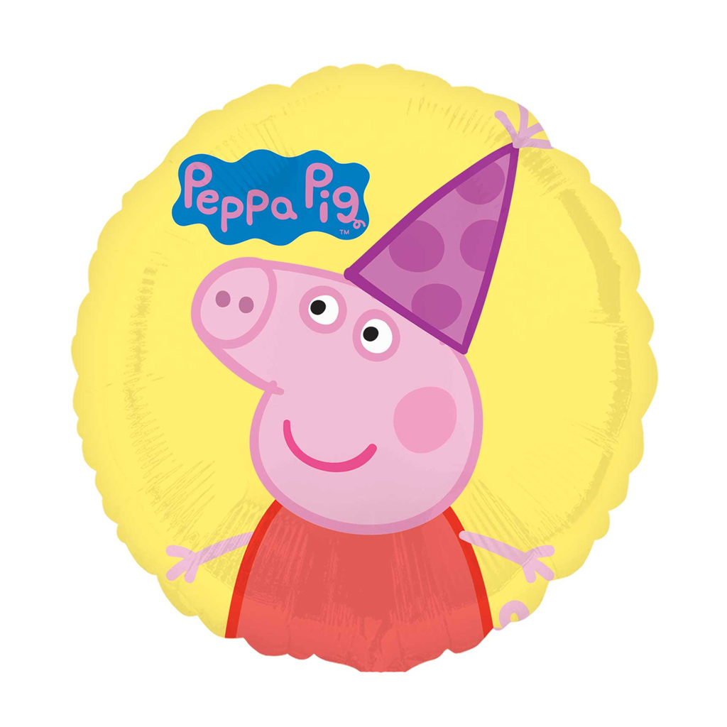 Peppa Pig Yellow Foil Balloon 18inch