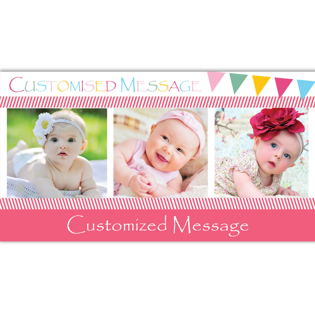 Photo Film Pink Customised Banner