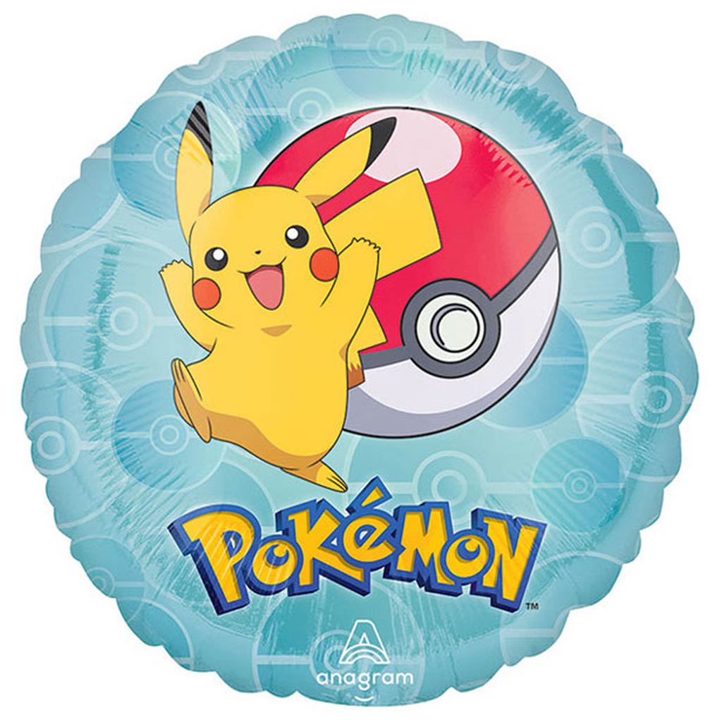Pokemon Go Pikachu Foil Balloon 18inch