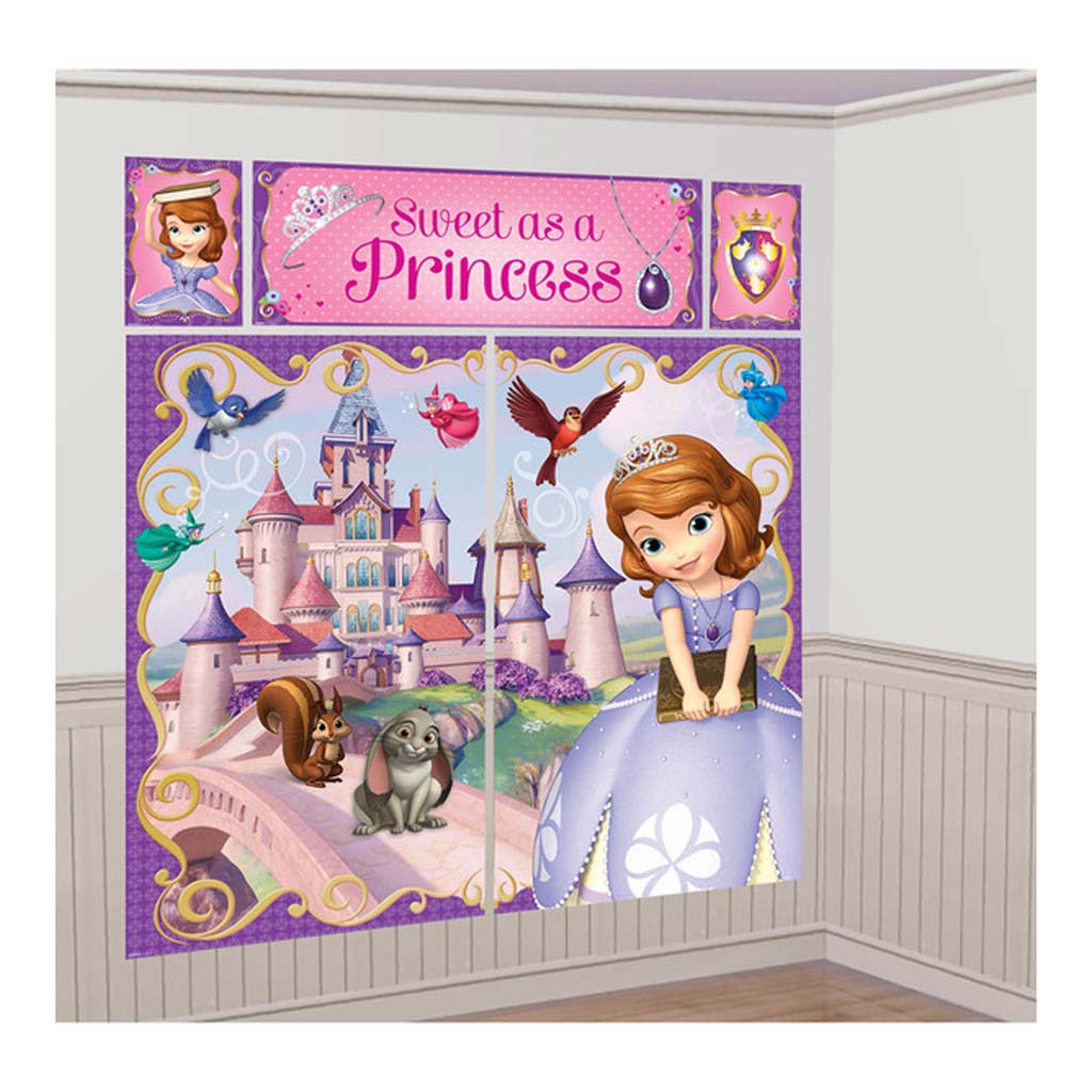 Disney Princess Sofia Birthday Scene Setter Banner