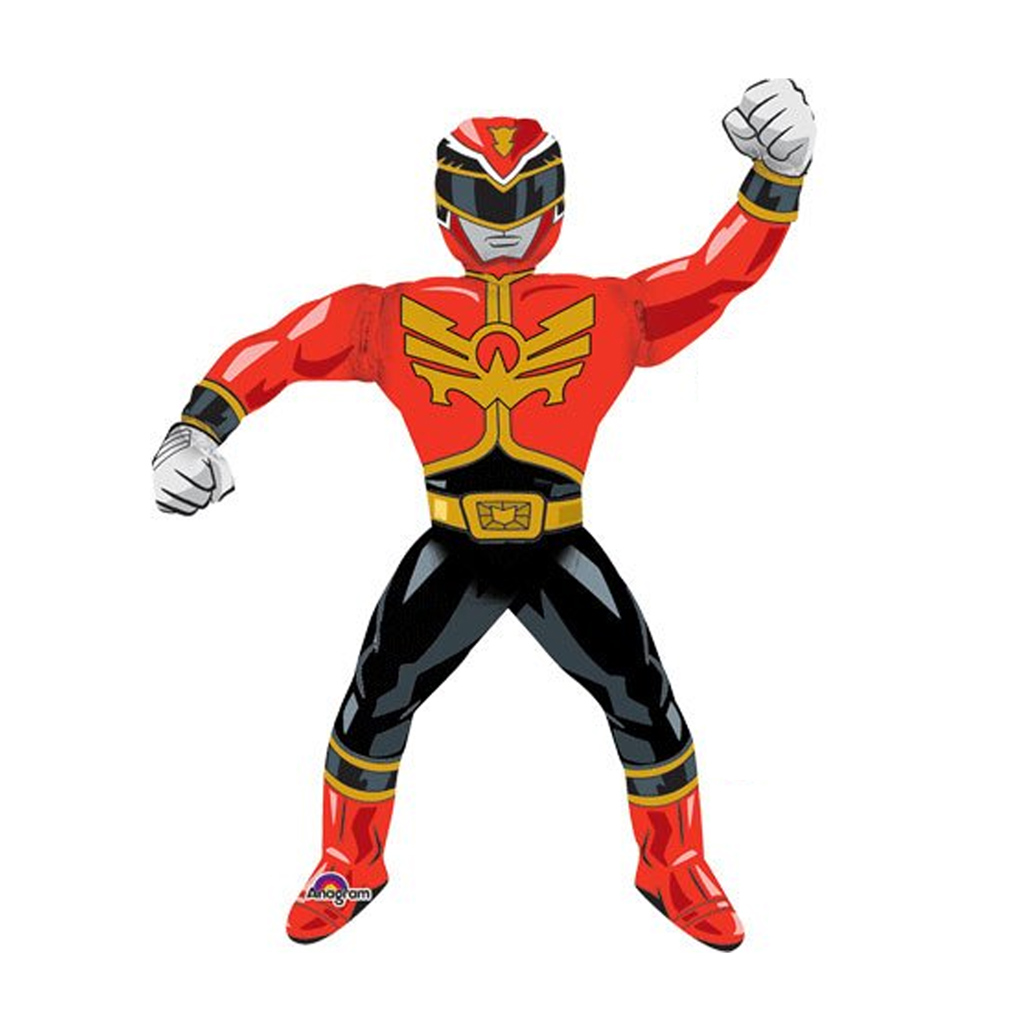 Red Power Ranger Airwalker Balloon 67inch