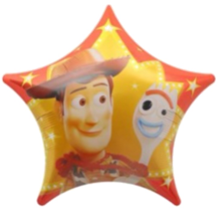 Toy Story Woody and Forky Star Foil 18 inch