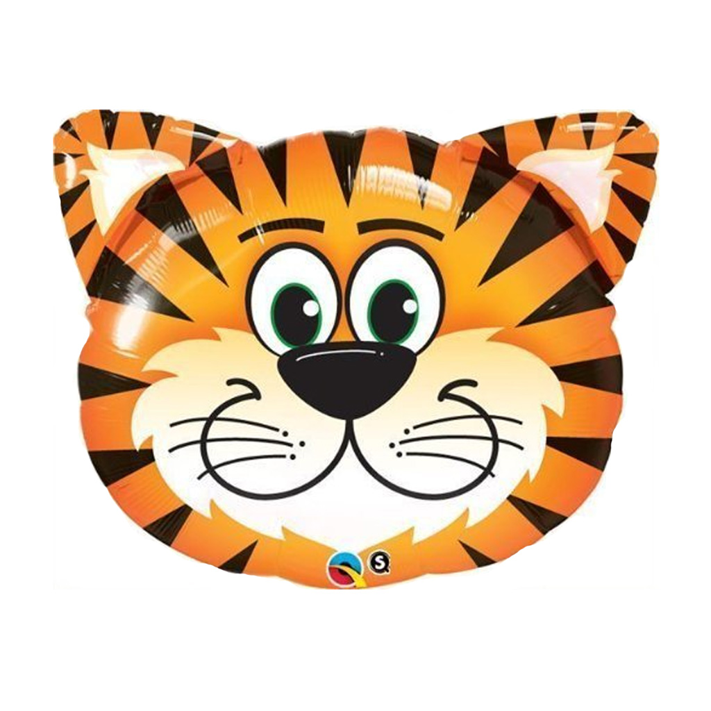 Tickled Tiger Jungle Safari Foil Balloon 30inch