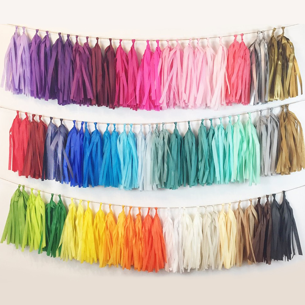 Mix & Match Tissue Tassel (5pcs)