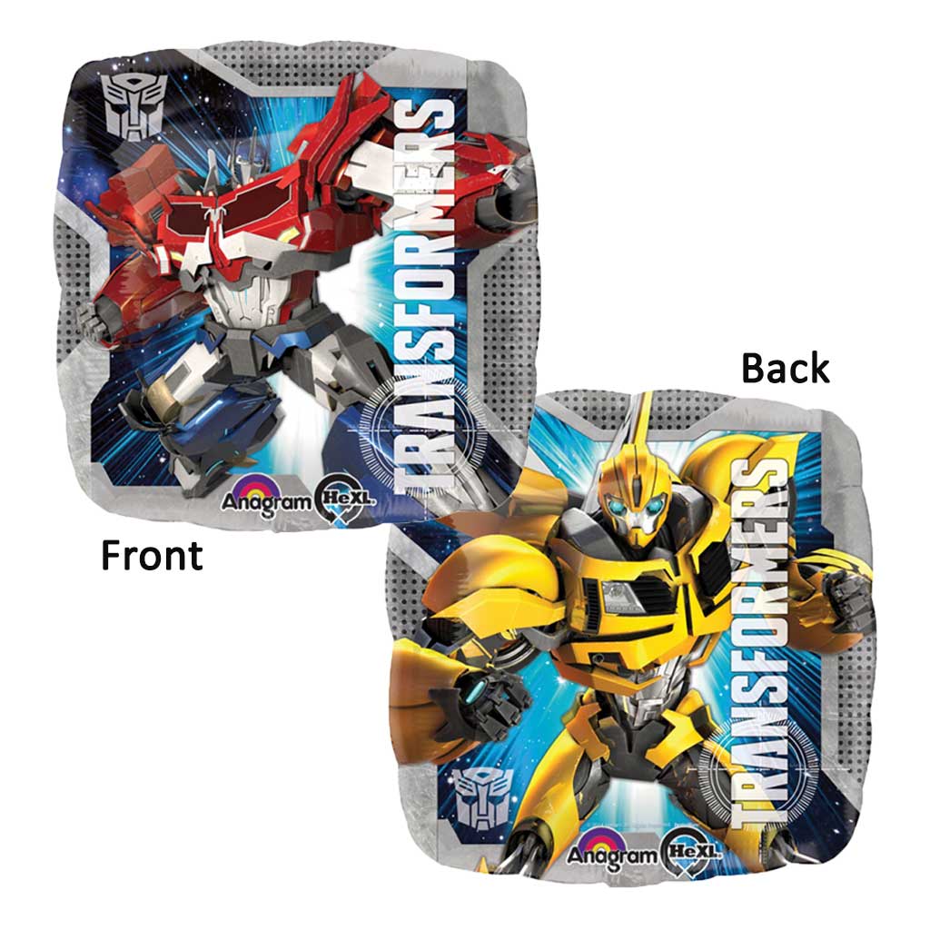 Transformers Bumble Bee Optimus Prime Foil Balloon 18inch