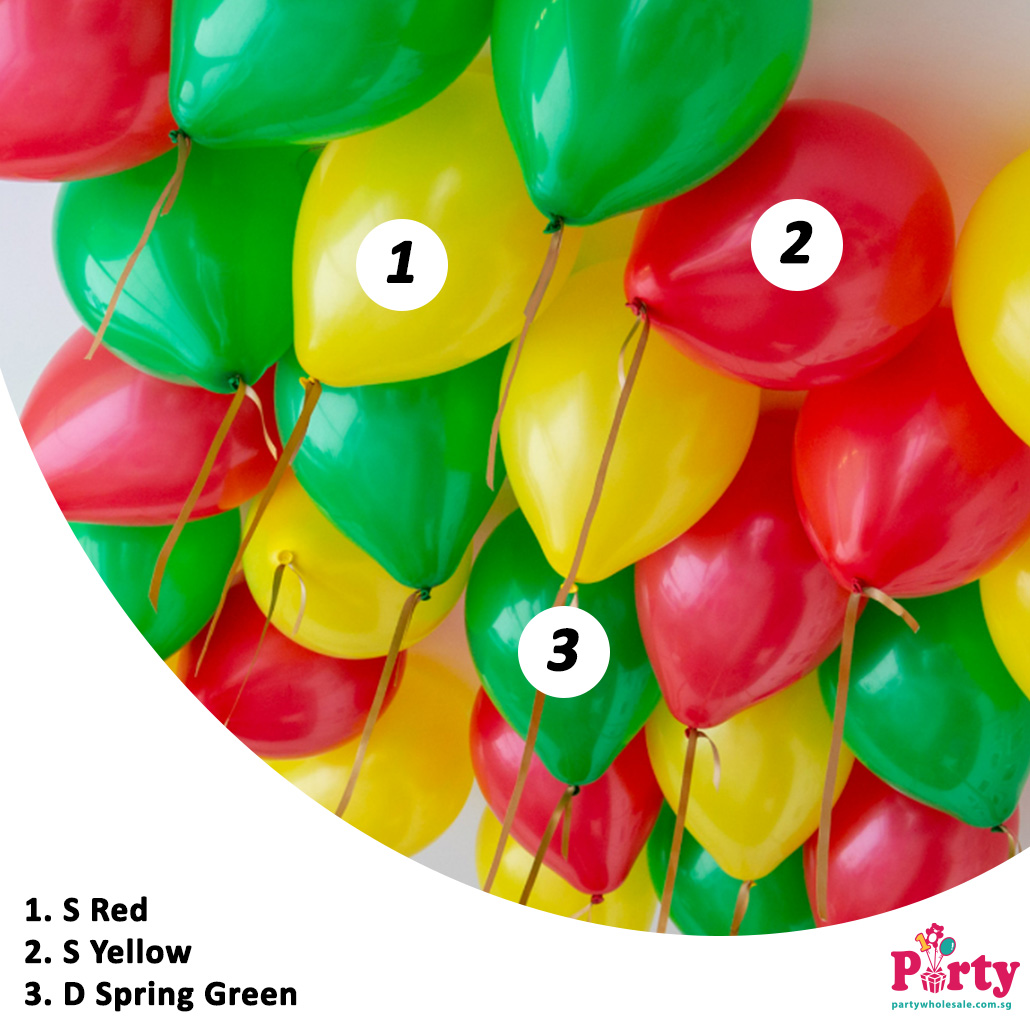 Barnyard balloon colour inspiration
