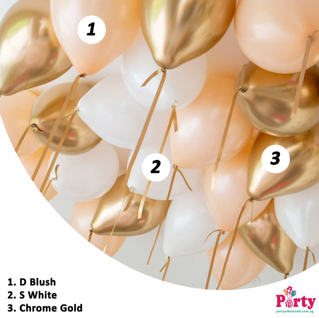 Cream Chrome balloon colour inspiration