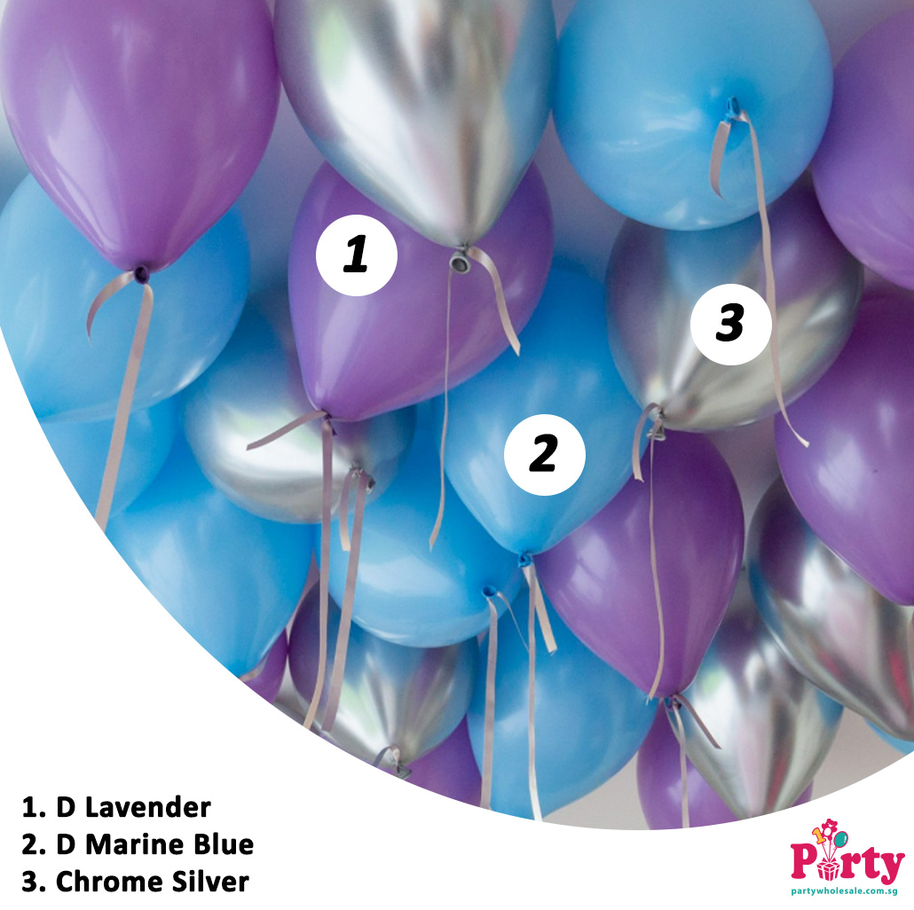 Frozen Helium Ceiling Balloons balloon colour inspiration