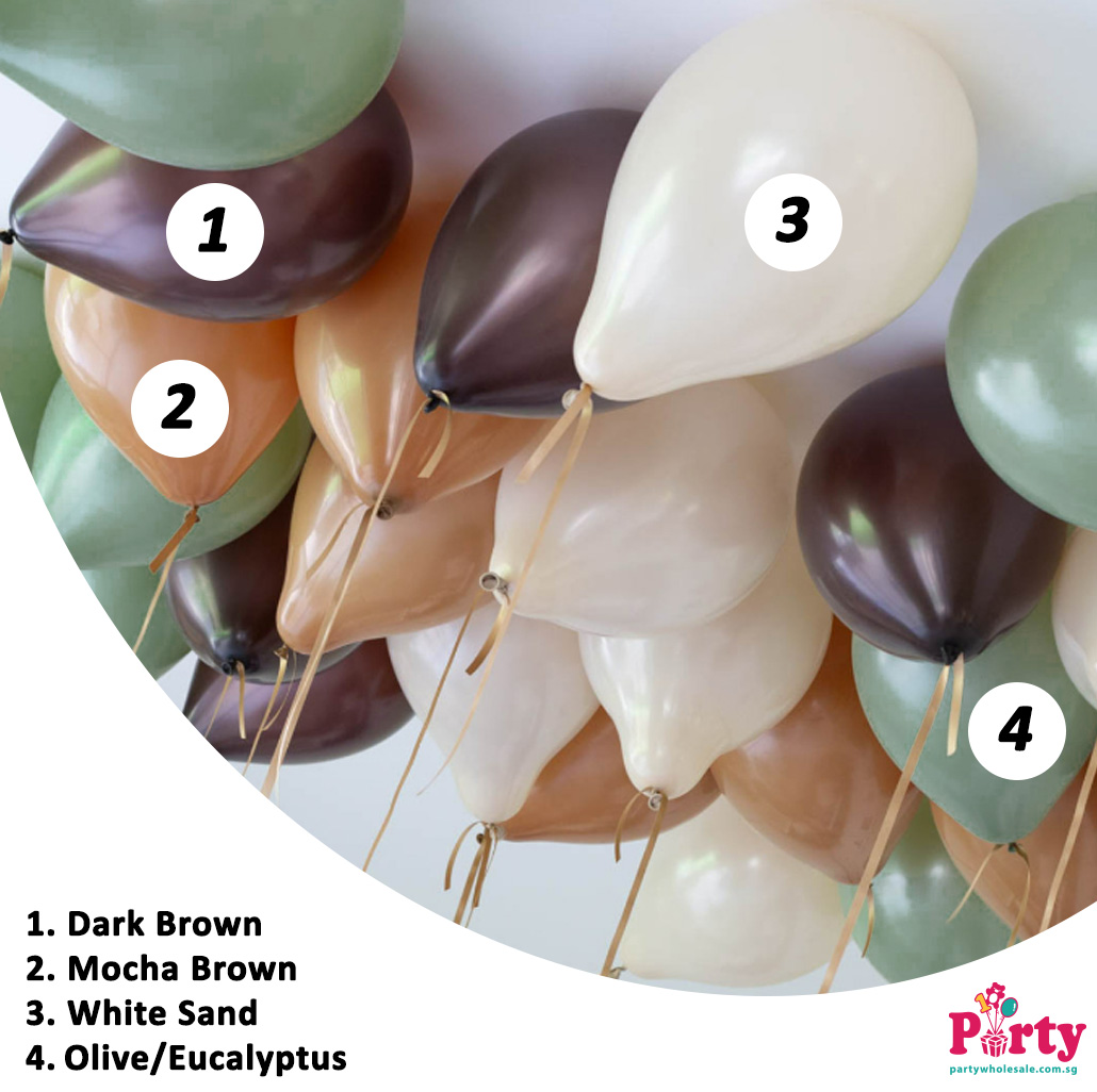 Safari Wild balloon colour inspiration