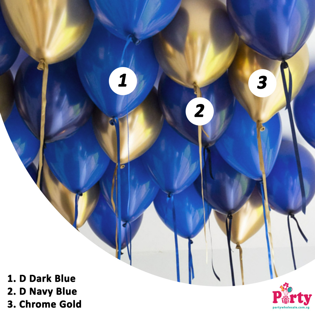 Sapphire Blue balloon colour inspiration