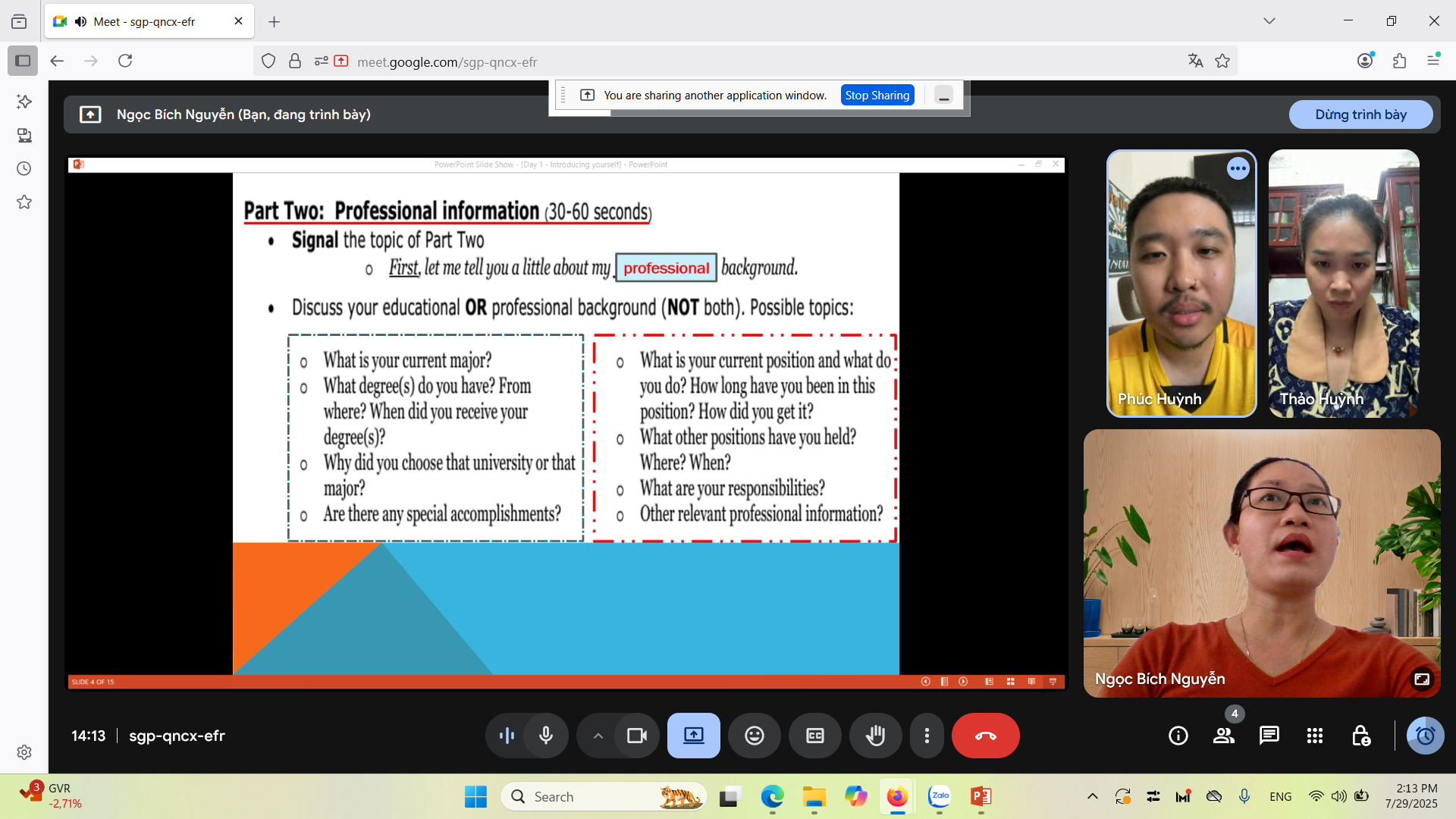 Tiếng Anh Giao tiếp cơ bản cho người lớn