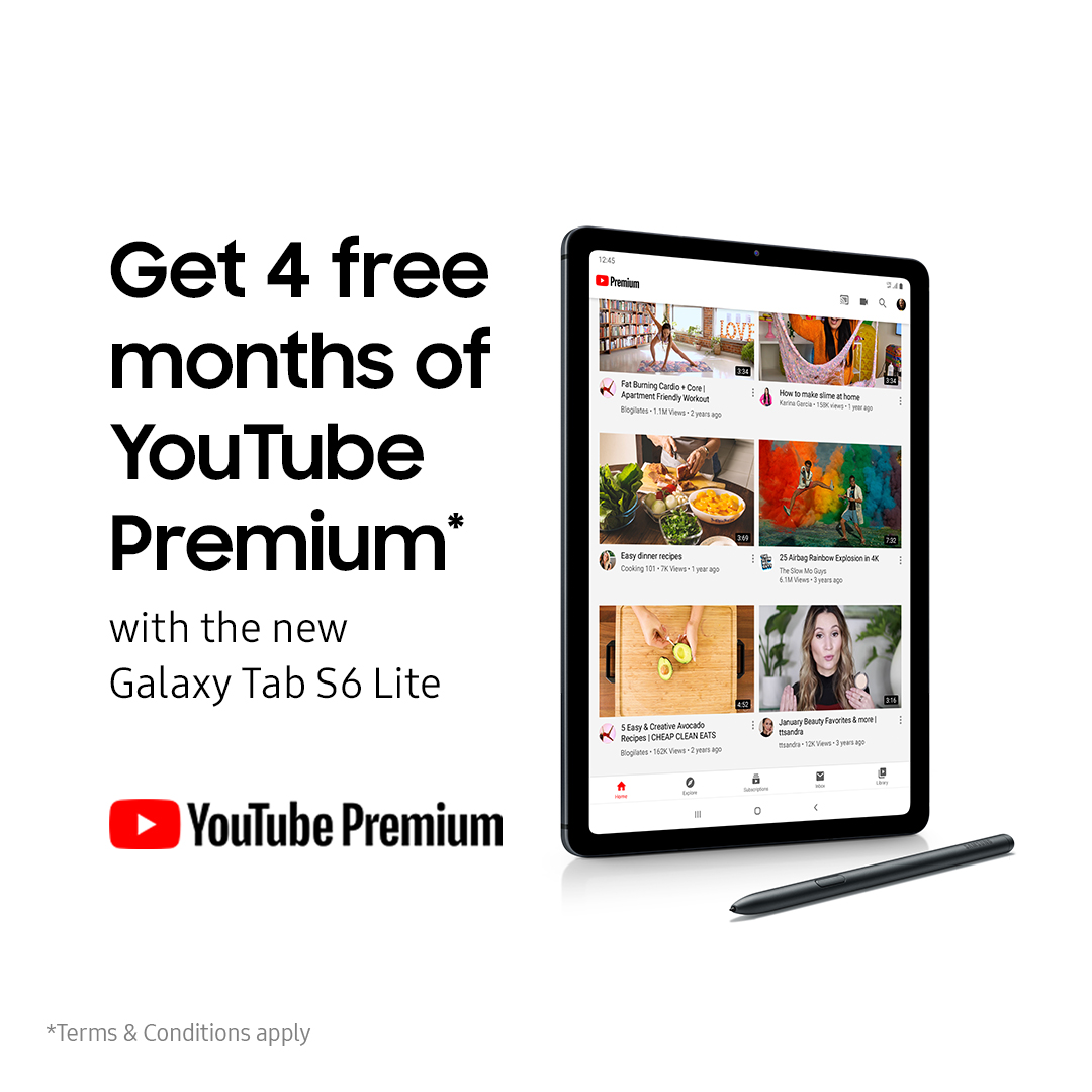 samsung youtube premium