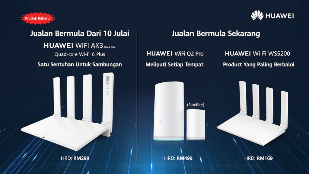 Huawei Wifi Ax3 Router Dengan Sokongan Wifi 6 Berharga Rm299