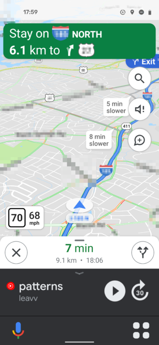 UI Google Maps baru