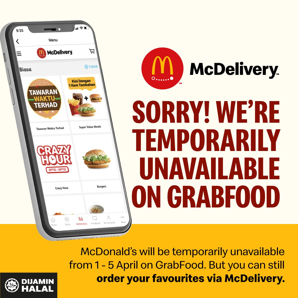 McDonald's GrabFood