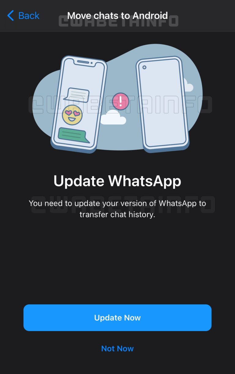 pindah WhatsApp iOS Android