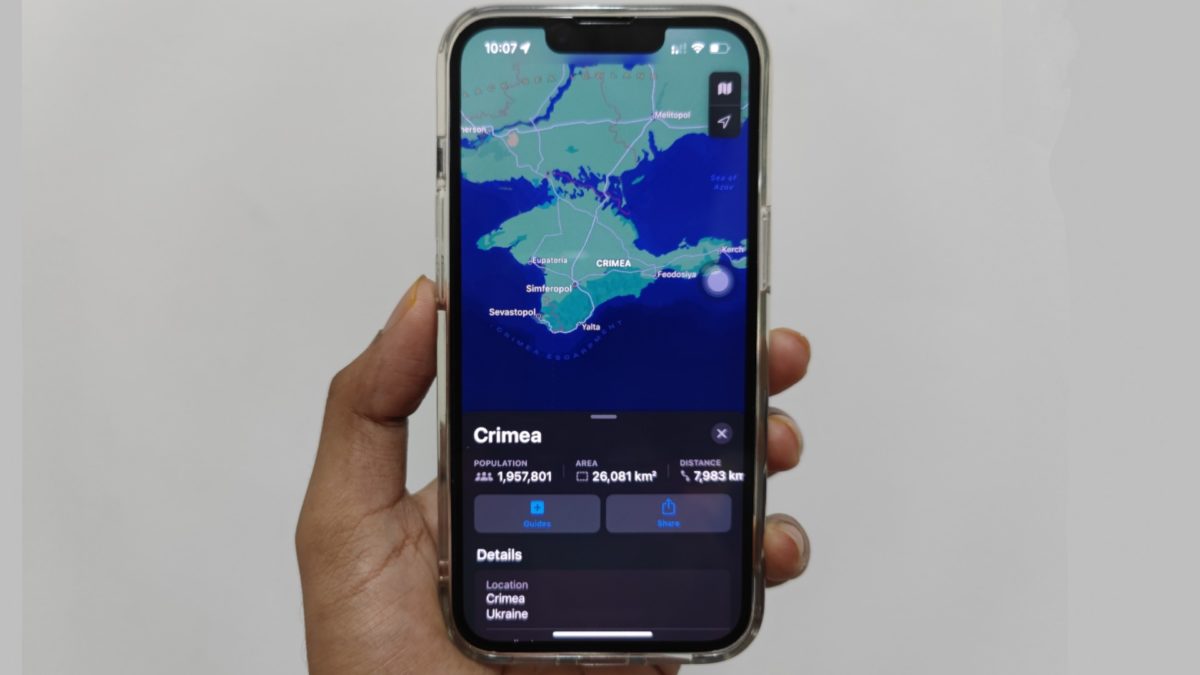 Dulu Sebahagian Dari Rusia, Kini Apple Ubah Wilayah Ini Di Bawah Ukraine