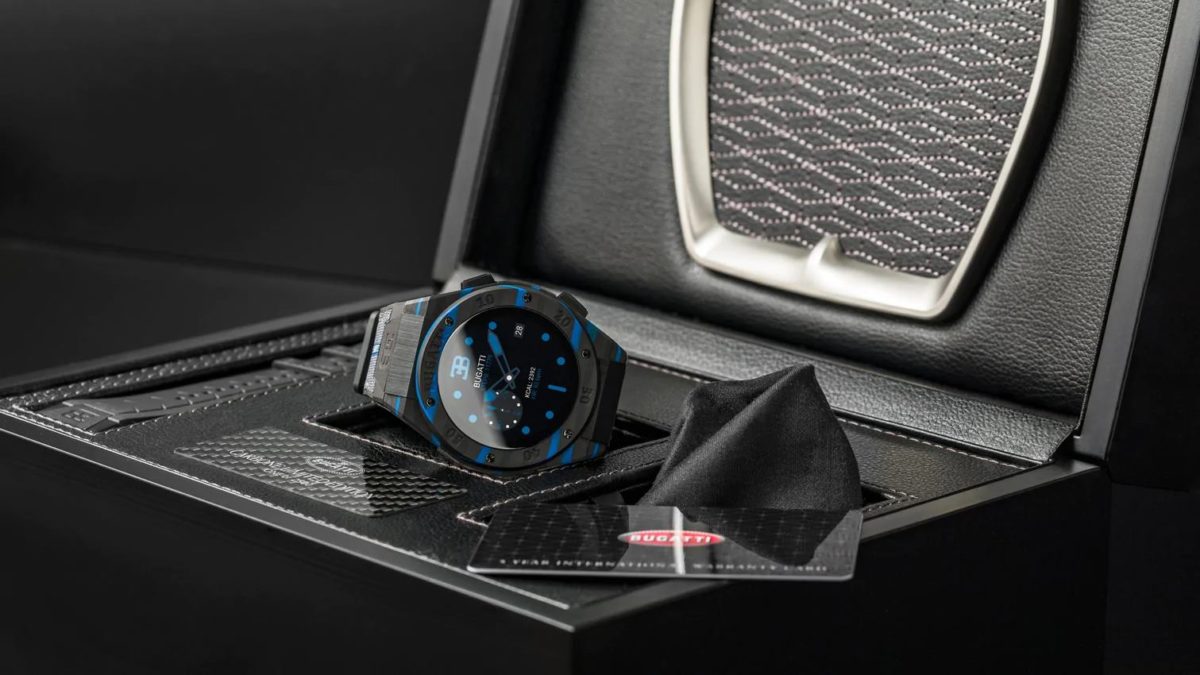 Bugatti Lancar Jam Tangan Pintar Karbon Pertama Di Dunia - Terhad 2500 ...